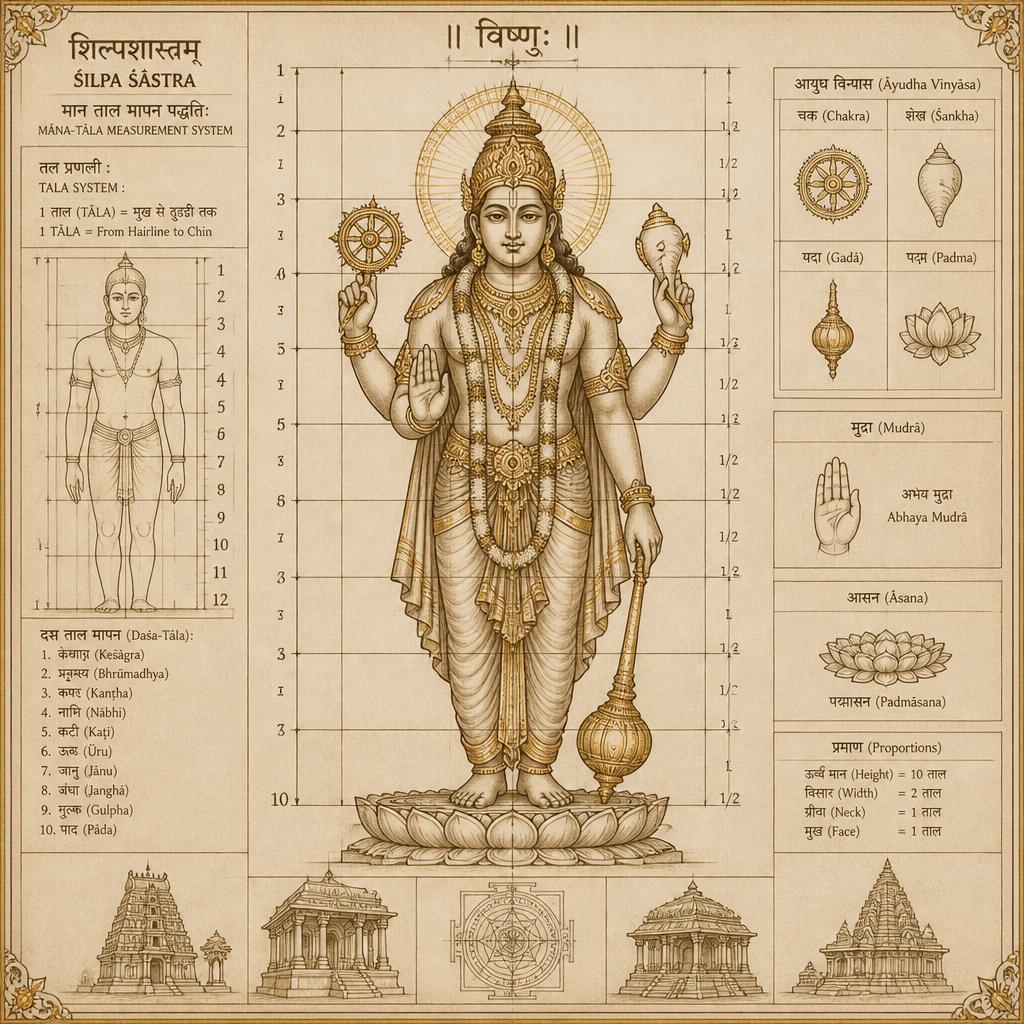 Shilpashastra artwork by Saisri